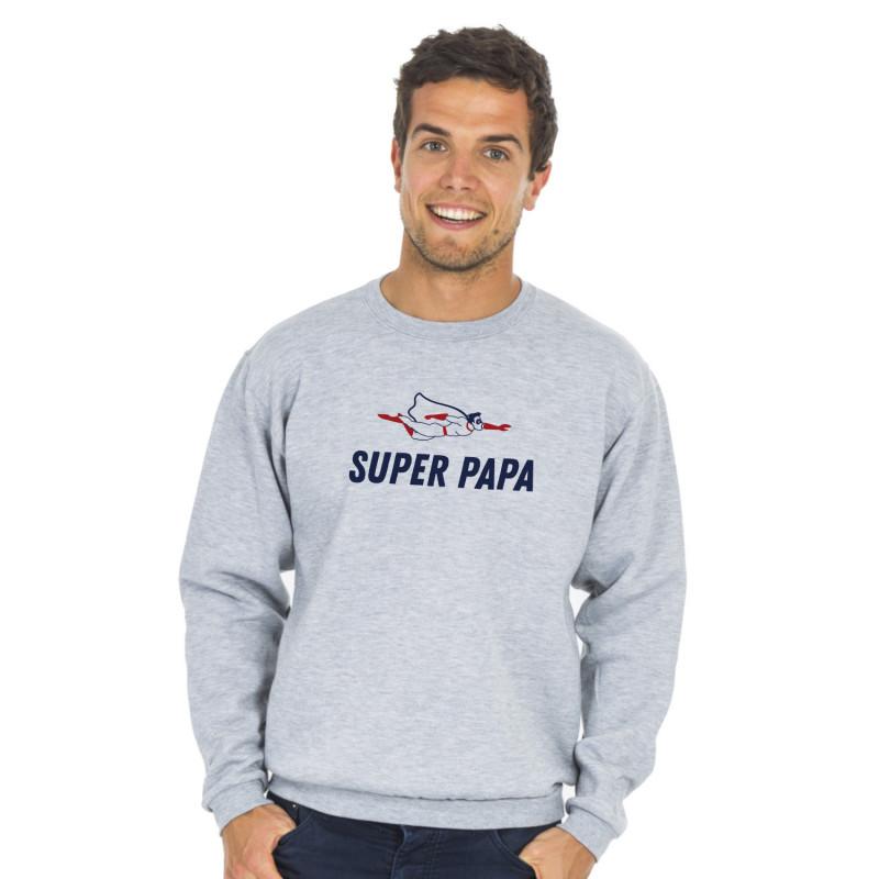 We are family Herensweater - SUPER PAPA