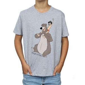 Pertemba FR - Apparel Jungle Book Klassiek Mowgli en Baloe T-shirt voor jongens