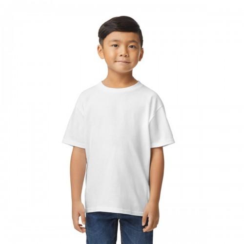 Gildan Softstyle effen middelzwaar T-shirt voor kinderen/kinderen
