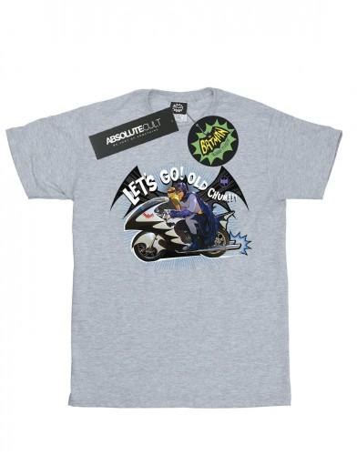 DC Comics Batman TV-serie Bat Bike katoenen T-shirt voor meisjes