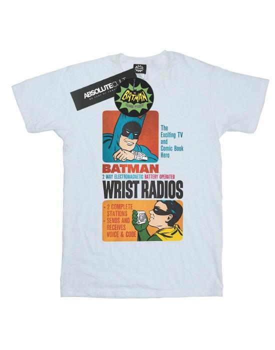 DC Comics Batman TV-serie katoenen T-shirt met polsradio's voor meisjes