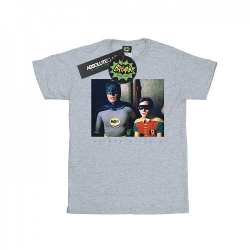 DC Comics Batman TV-serie dynamisch Duo-foto katoenen T-shirt voor meisjes
