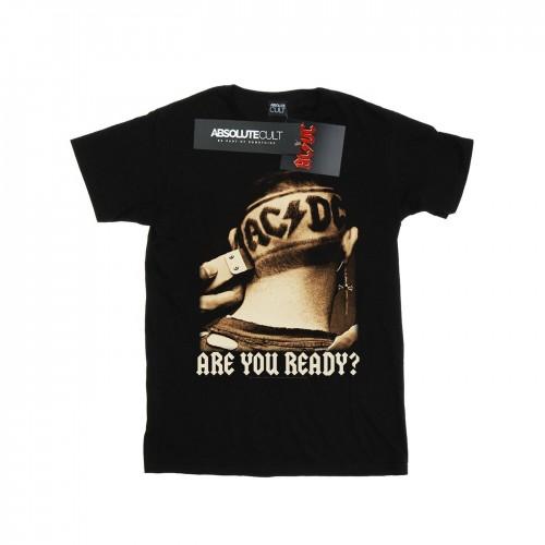 AC/DC Boys Are You Ready Hair Shave T-shirt