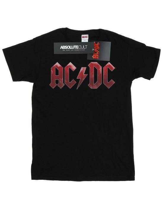 AC/DC Katoenen T-shirt met rood ijslogo voor meisjes