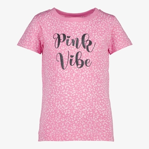 TwoDay meisjes T-shirt roze met print