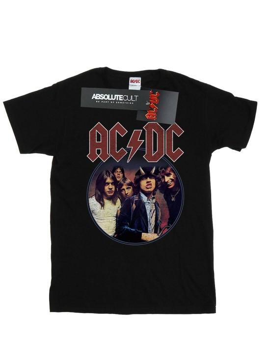 AC/DC Highway To Hell Circle katoenen T-shirt voor meisjes