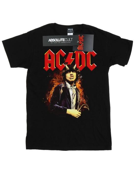 AC/DC Angus Highway To Hell katoenen T-shirt voor meisjes