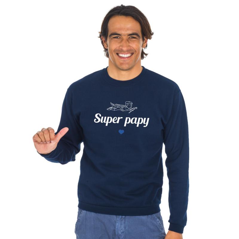 We are family Herensweater - SUPER PAPY 2 WAF