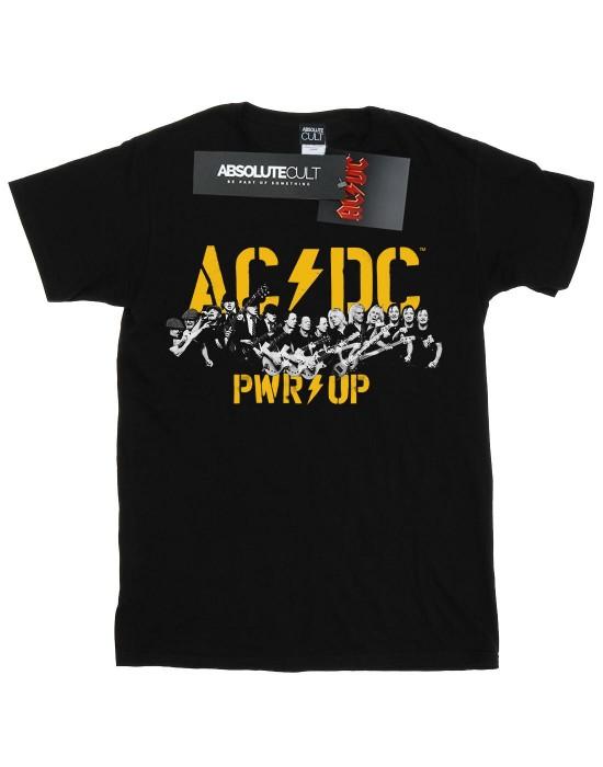 AC/DC PWR UP Portrait Motion katoenen T-shirt voor meisjes