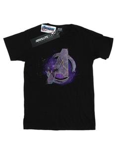 Marvel Boys Avengers Endgame Space-logo T-shirt