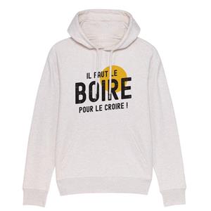 Enkr Hoodie JE MOET HET DRINKEN OM HET TE GELOVEN