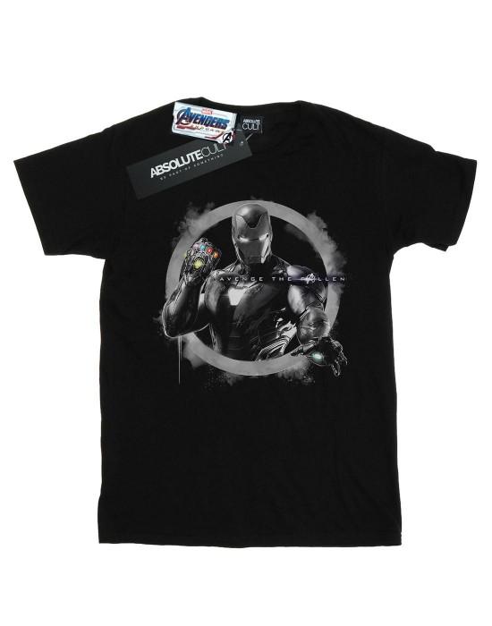 Marvel Boys Avengers Endgame Iron Man Nano Gauntlet T-shirt