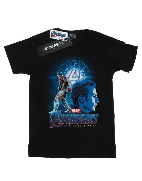 Marvel Girls Avengers Endgame Captain America Teampak katoenen T-shirt