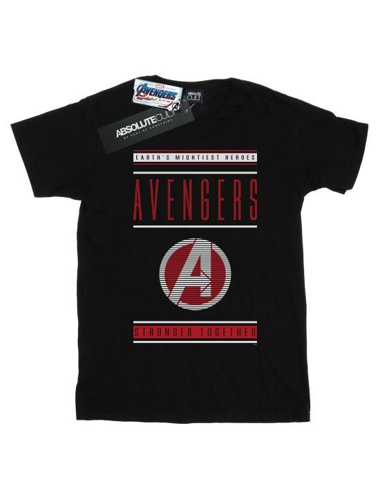 Marvel Girls Avengers Endgame sterker samen katoenen T-shirt
