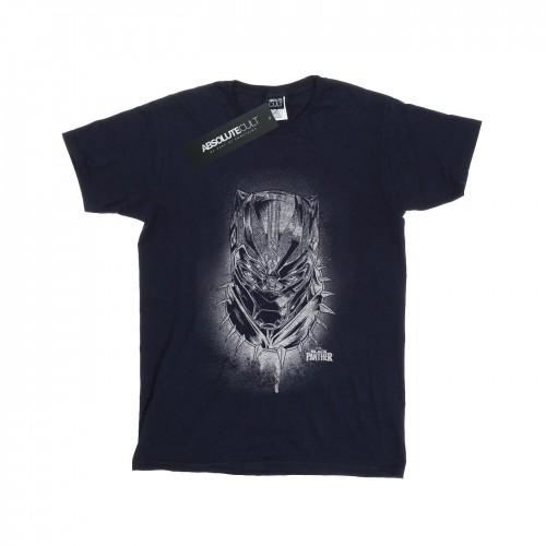 Marvel Black Panther Spray Headshot T-shirt voor jongens