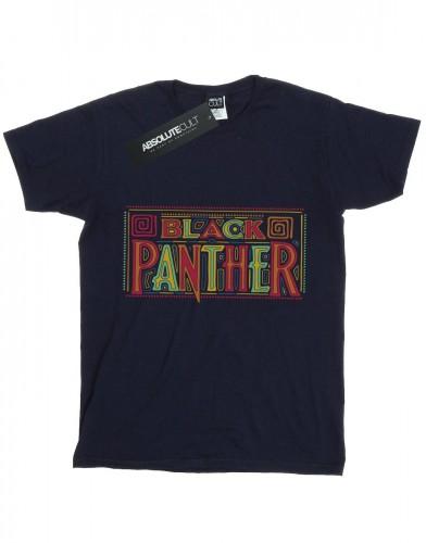 Marvel Black Panther T-shirt met tribal logo voor jongens