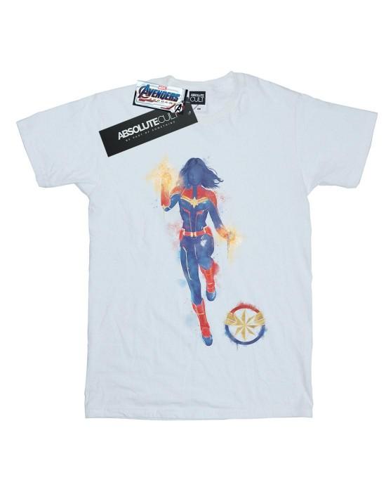 Marvel Girls Avengers Endgame geschilderd Captain  katoenen T-shirt