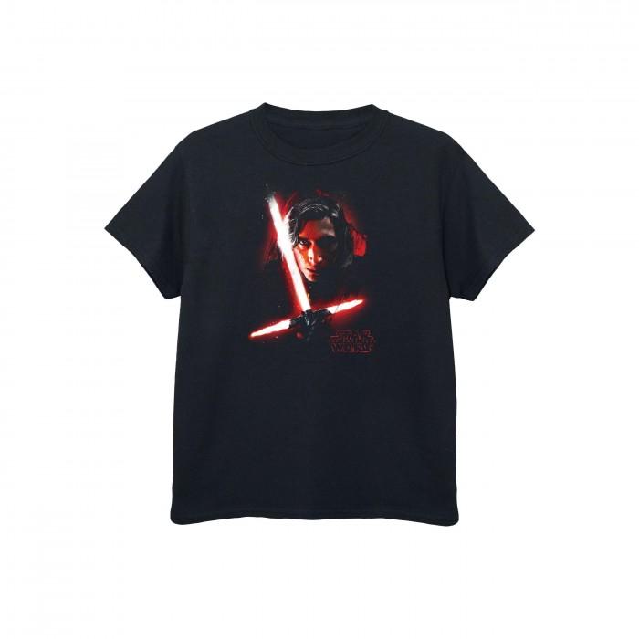 Pertemba FR - Apparel Star Wars: The Last Jedi Boys Kylo Ren geborsteld katoenen T-shirt