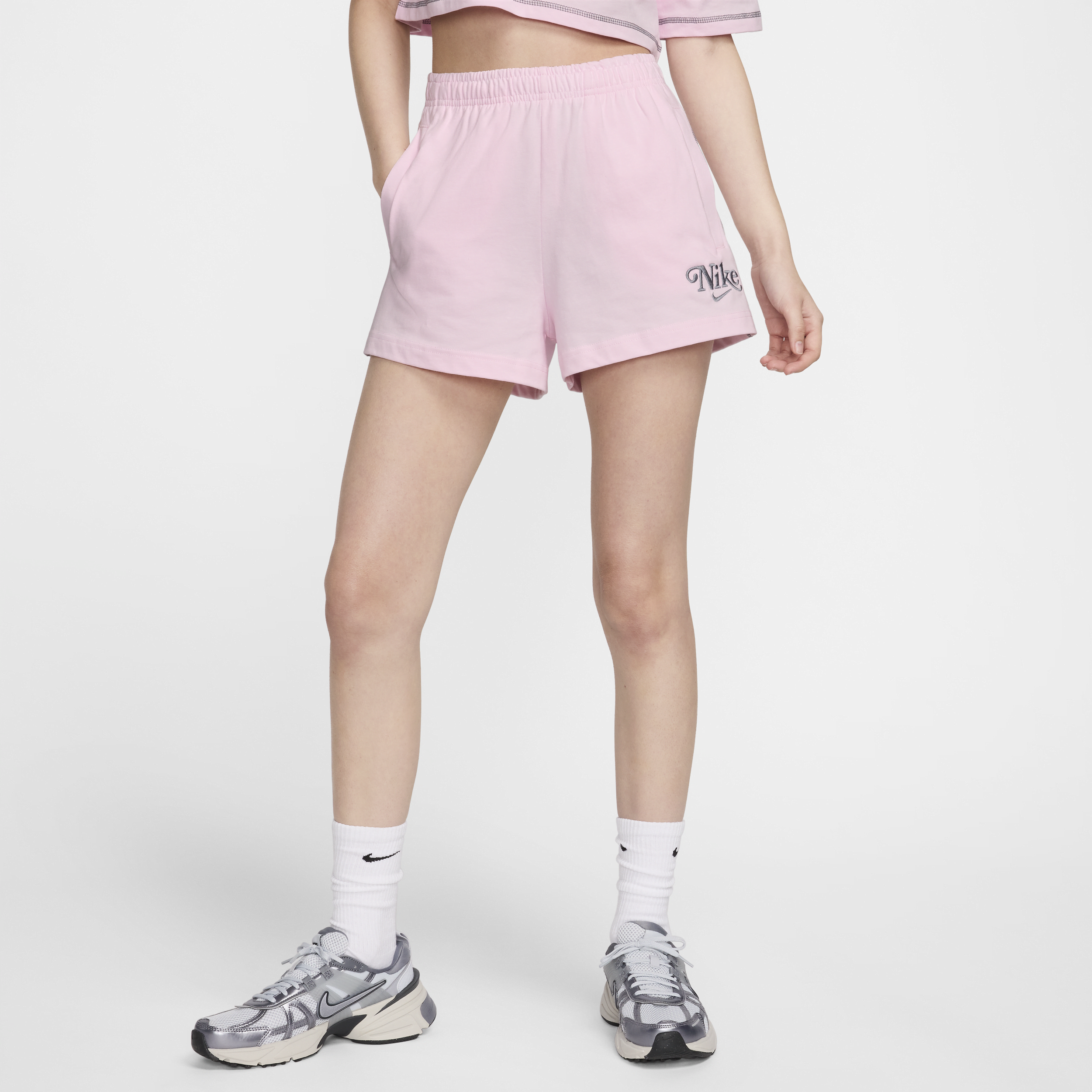 Nike Sportswear Jerseyshorts voor dames - Roze