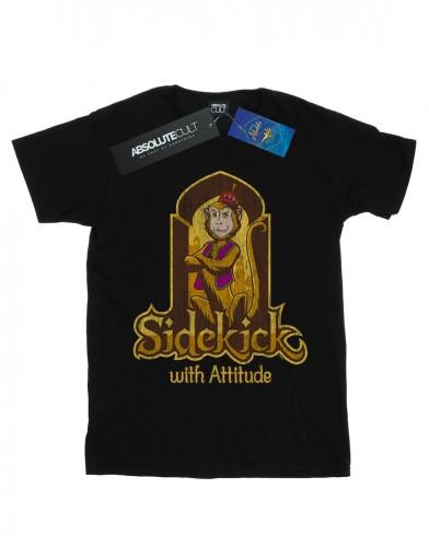 Disney Girls Aladdin Movie Abu Sidekick met Attitude katoenen T-shirt