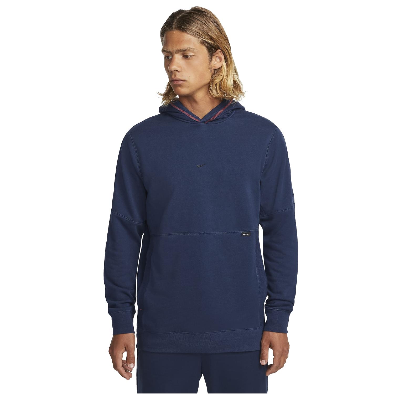 Nike FC Fleece Hoodie DC9024-410, Heren, Sweatshirts, marineblauw