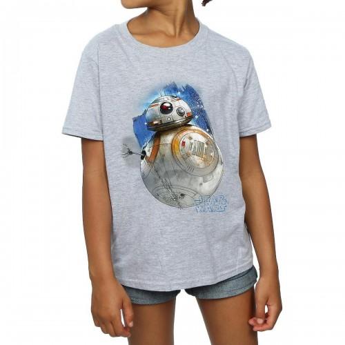 Pertemba FR - Apparel Star Wars: Het laatste Jedi Girls BB-8 geborsteld T-shirt