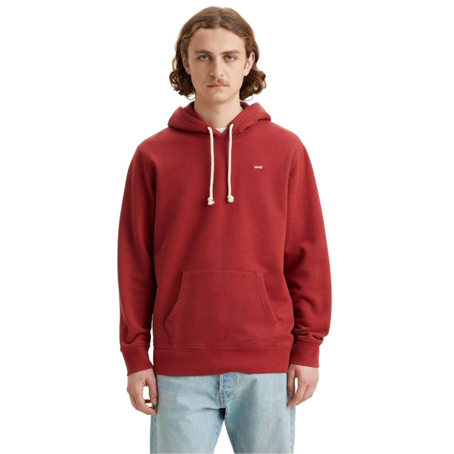 Levis Levi's nieuwe originele hoodie 345810021, heren, sweatshirts, rood