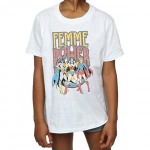 DC Comics Girls Power-katoenen T-shirt voor dames