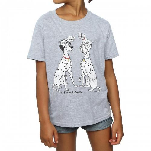 101 Dalmatians 101 Dalmatiërs meisjes Pongo en Perdita T-shirt