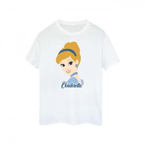 Cinderella Assepoester meisjes silhouet katoenen T-shirt