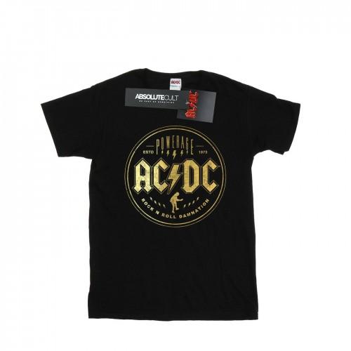 AC/DC Rock N Roll Damnation katoenen T-shirt voor meisjes