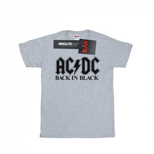 AC/DC katoenen T-shirt met zwart logo voor meisjes