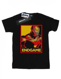 Marvel Girls Avengers Endgame Iron Man poster katoenen T-shirt