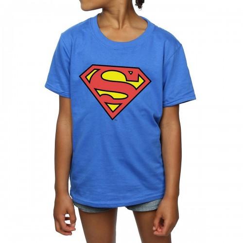Superman Katoenen T-shirt met -meisjeslogo