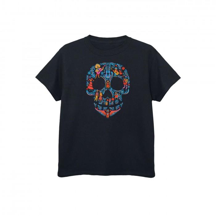 Coco meisjes schedel katoenen T-shirt