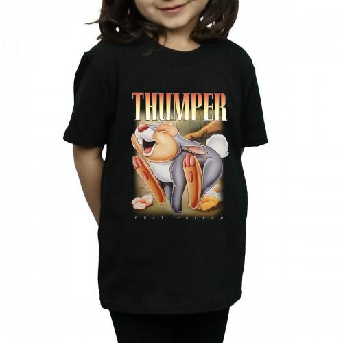 Bambi meisjes Thumper Montage katoenen T-shirt