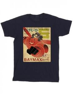 Disney Girls Big Hero 6 Baymax Flying Baymax krant katoenen T-shirt