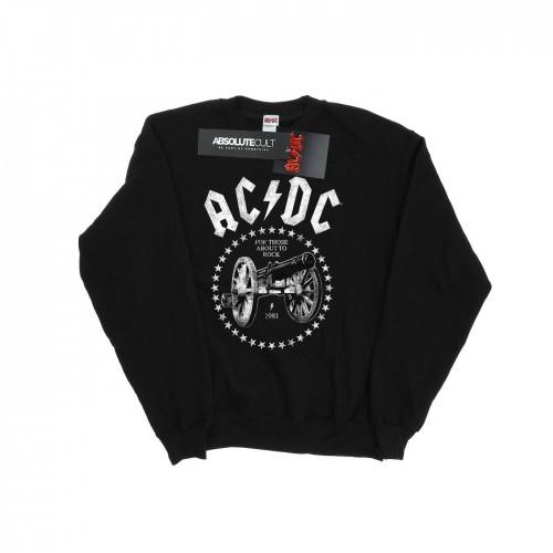 AC/DC Girls We Salute You Cannon-sweatshirt