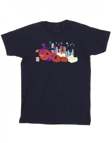 Disney Big Hero 6 Baymax Hiro Bridge katoenen T-shirt voor meisjes
