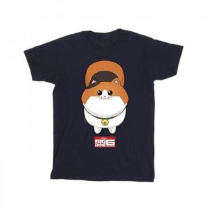 Disney Big Hero 6 Baymax Kitten Face katoenen T-shirt voor meisjes