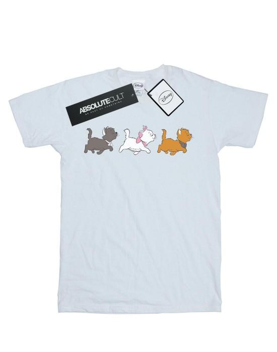Disney Girls Aristocats Cats In Line katoenen T-shirt