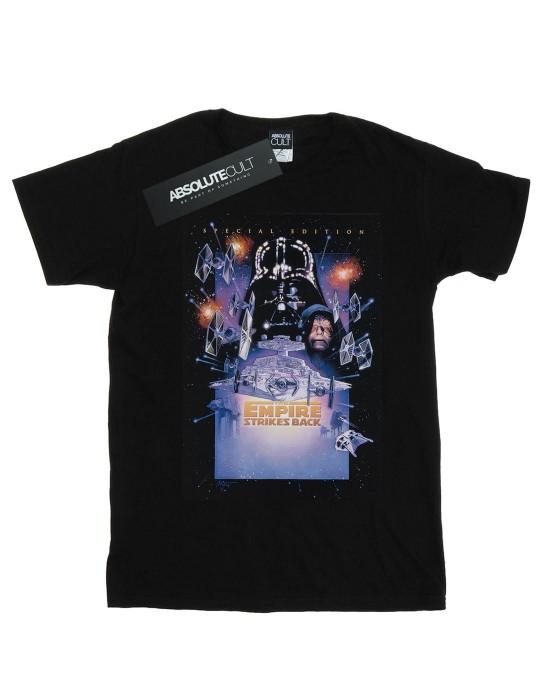 Star Wars Girls Episode V filmposter katoenen T-shirt