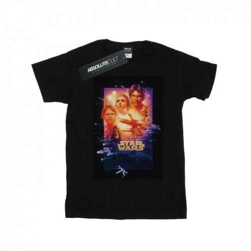 Star Wars Girls Episode IV filmposter katoenen T-shirt