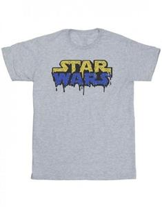 Star Wars meisjeslogo Jelly katoenen T-shirt