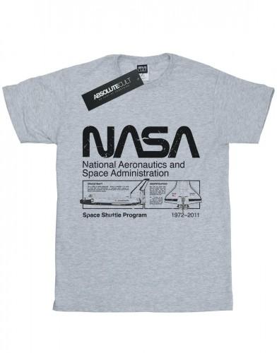 NASA meisjes klassiek Space Shuttle katoenen T-shirt