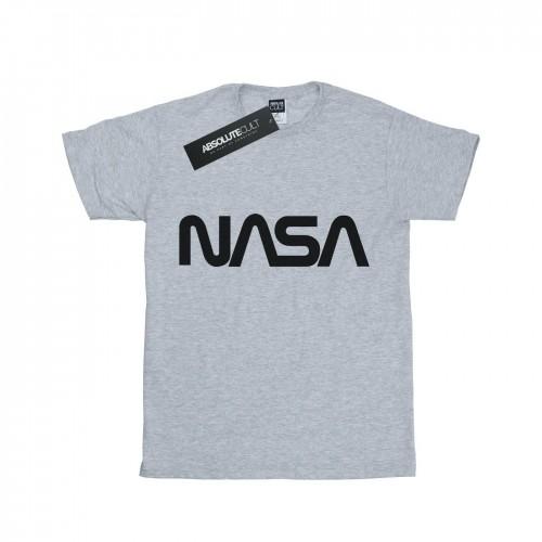 NASA Katoenen T-shirt met modern logo van  voor meisjes