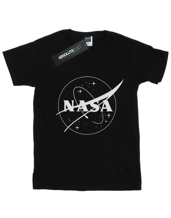 NASA Klassiek katoenen T-shirt met insignia-logo voor -meisjes