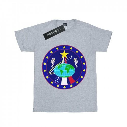 NASA meisjes klassiek Globe Astronauten katoenen T-shirt