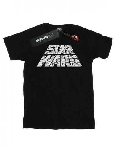 Star Wars: The Rise of Skywalker Girls Star Wars The Rise Of Skywalker Trooper gevuld katoenen T-shirt met logo