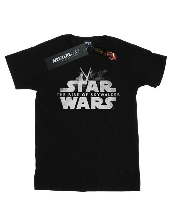 Star Wars: The Rise of Skywalker Girls Star Wars The Rise of Skywalker Rey en Kylo Battle katoenen T-shirt